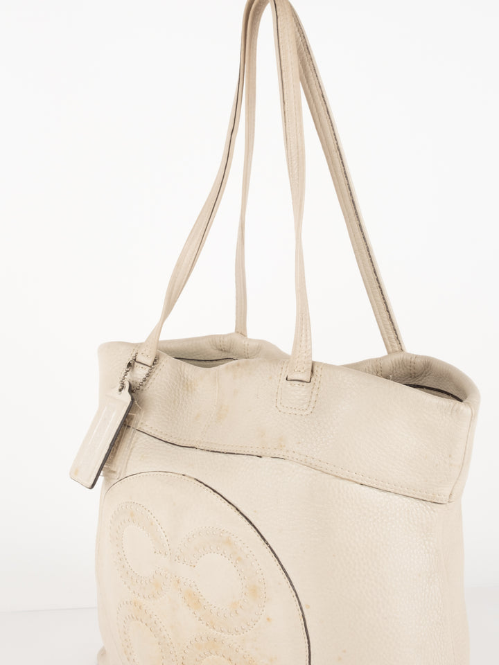 Beige Shoulder Bag