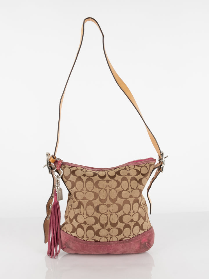 Pink Crossbody Bag