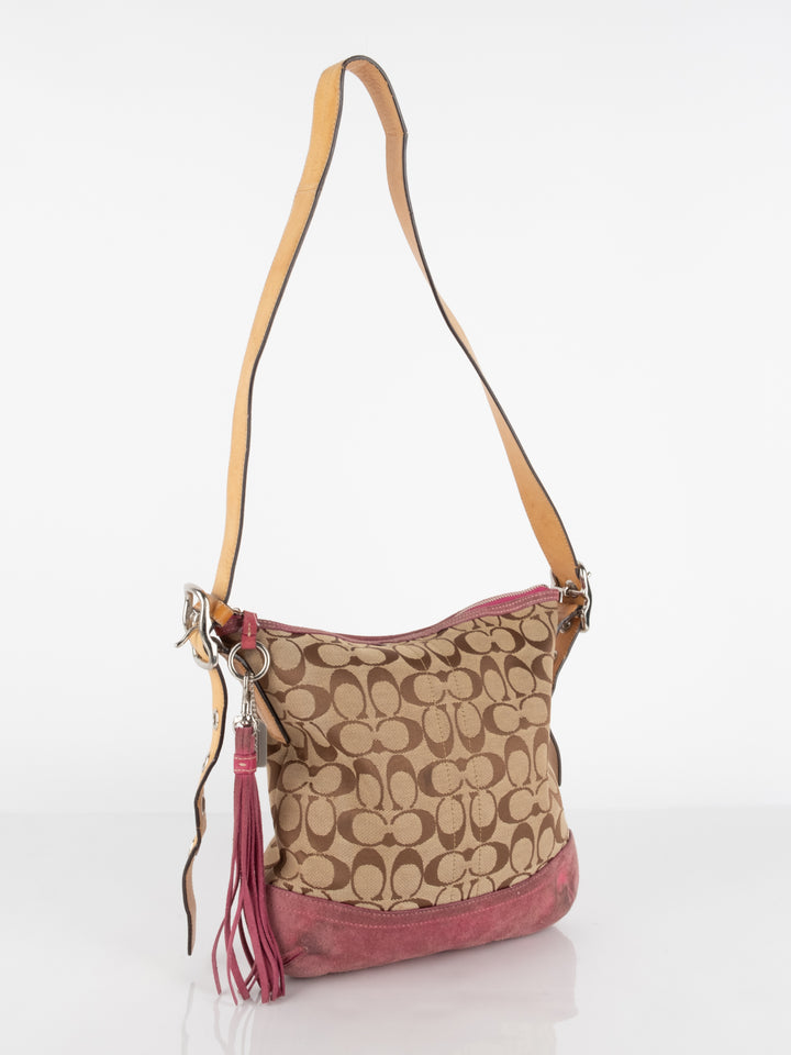 Pink Crossbody Bag