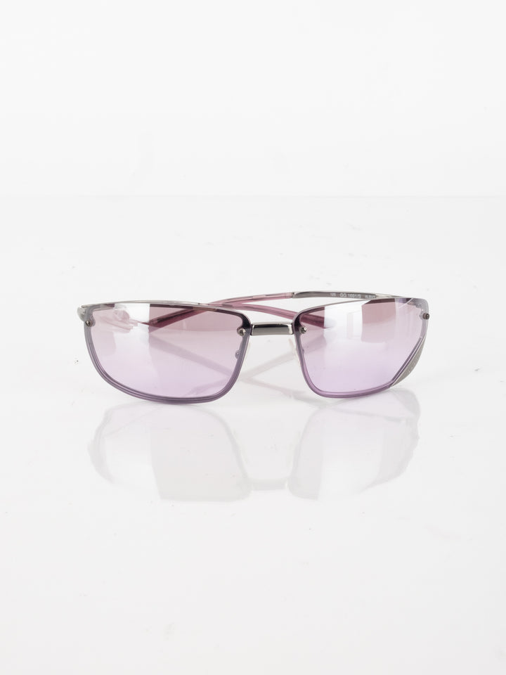 GG - Pink Transparent Sunglasses