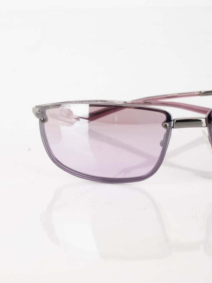 GG - Pink Transparent Sunglasses