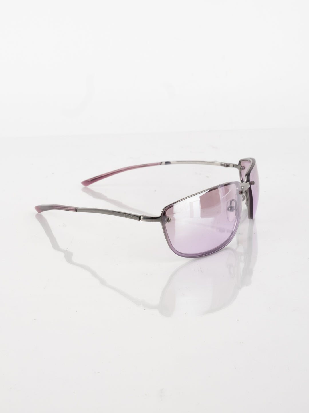 GG - Pink Transparent Sunglasses