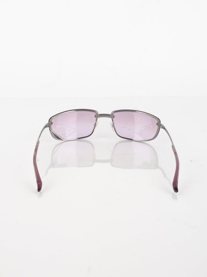 GG - Pink Transparent Sunglasses