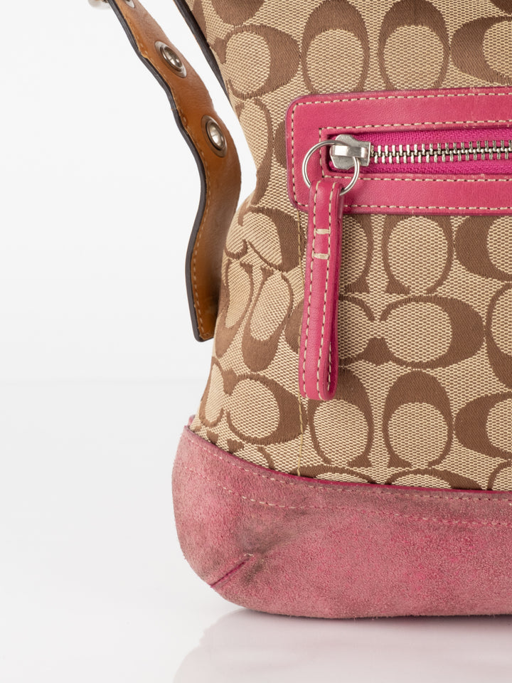 Pink Crossbody Bag