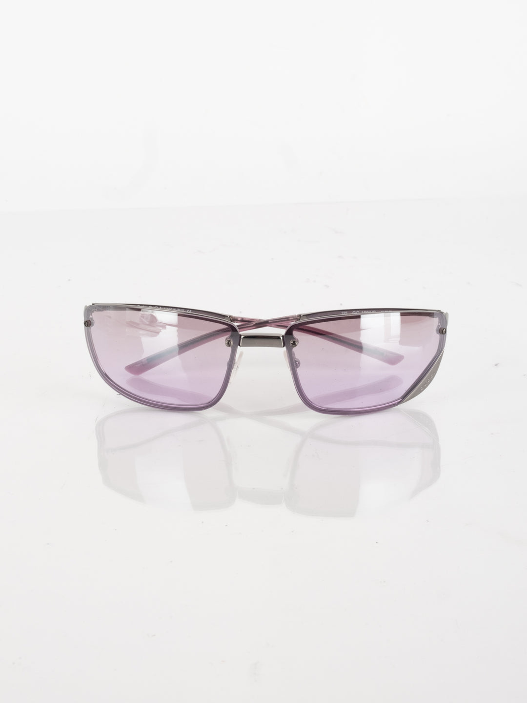 GG - Pink Transparent Sunglasses