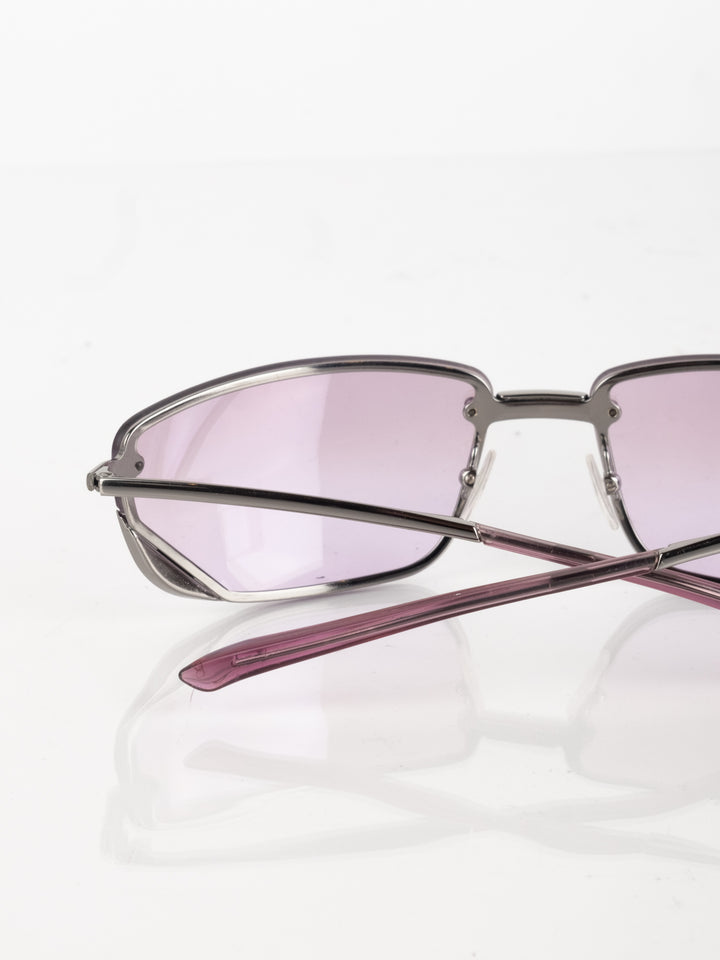 GG - Pink Transparent Sunglasses