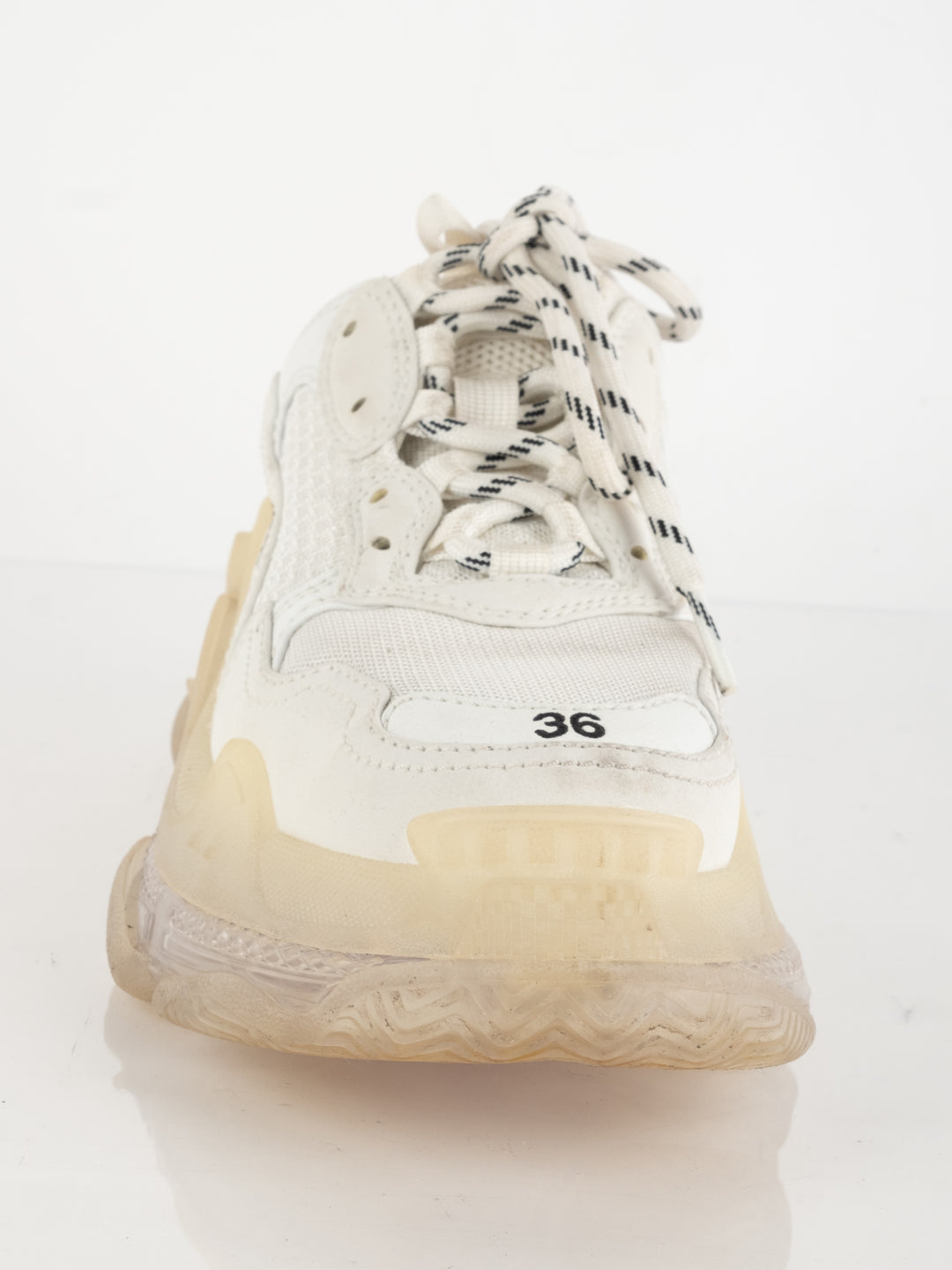 White Triple S Sneakers