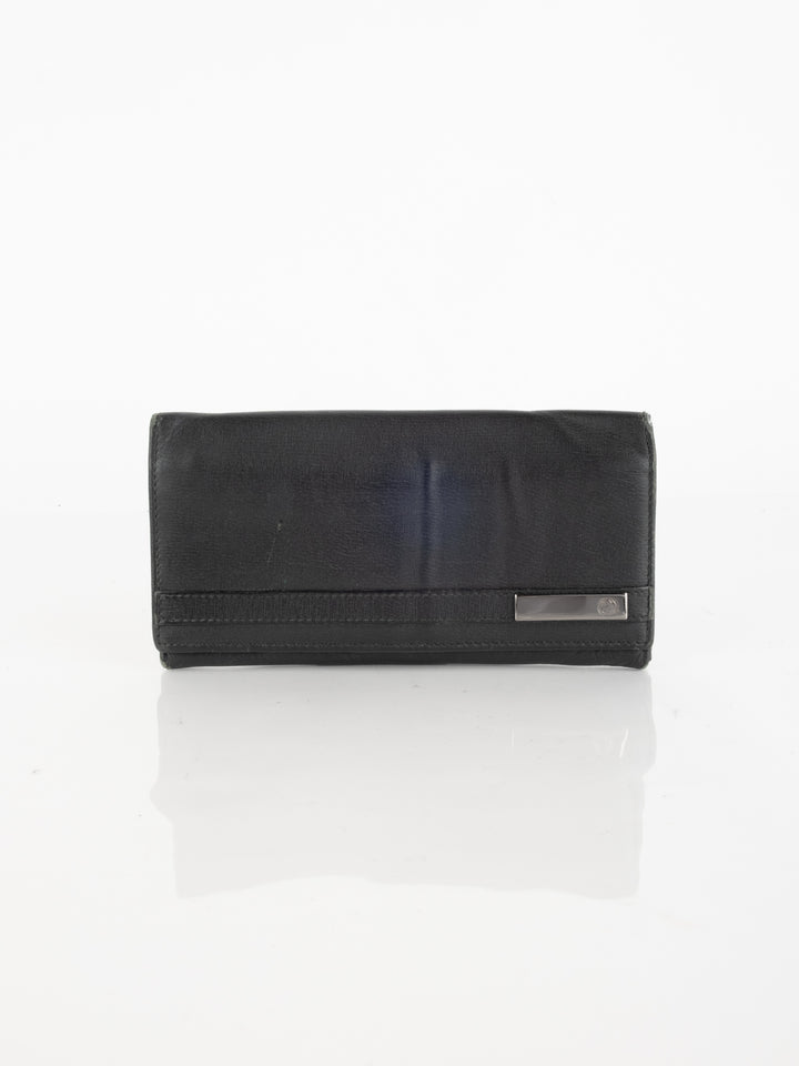 Classic Black Long Wallet