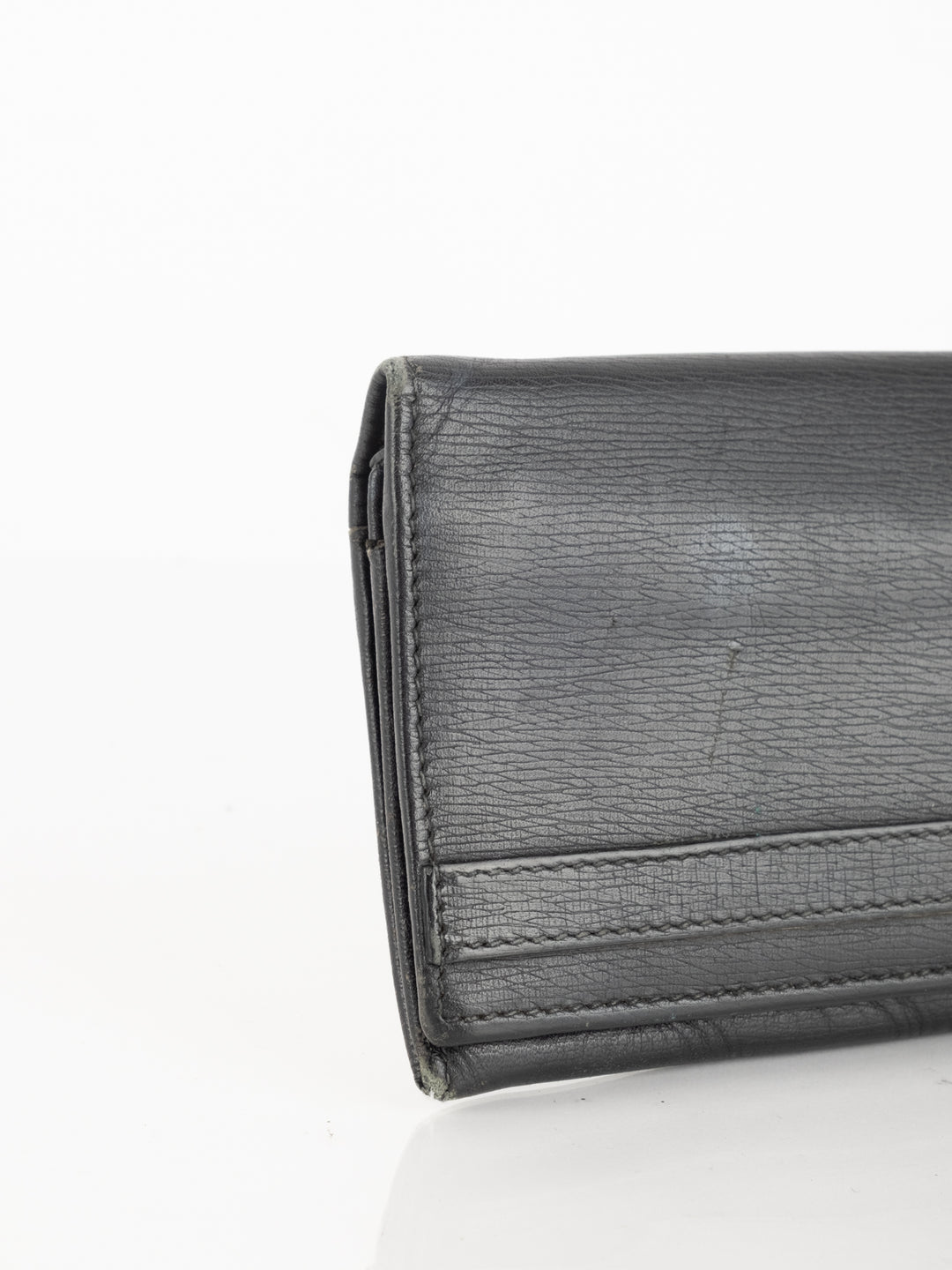 Classic Black Long Wallet