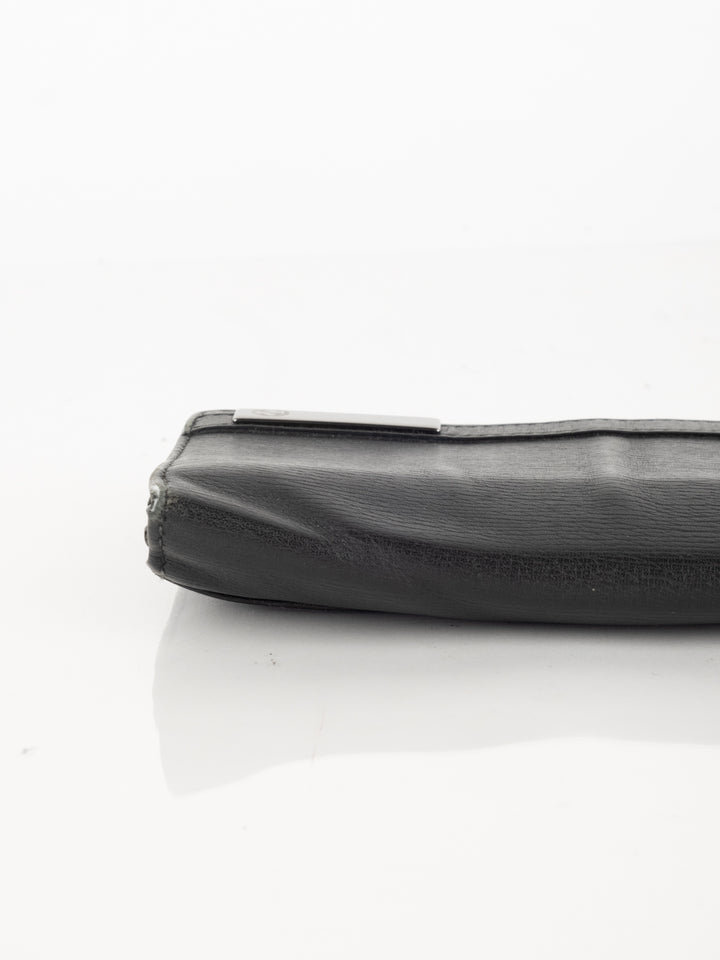 Classic Black Long Wallet