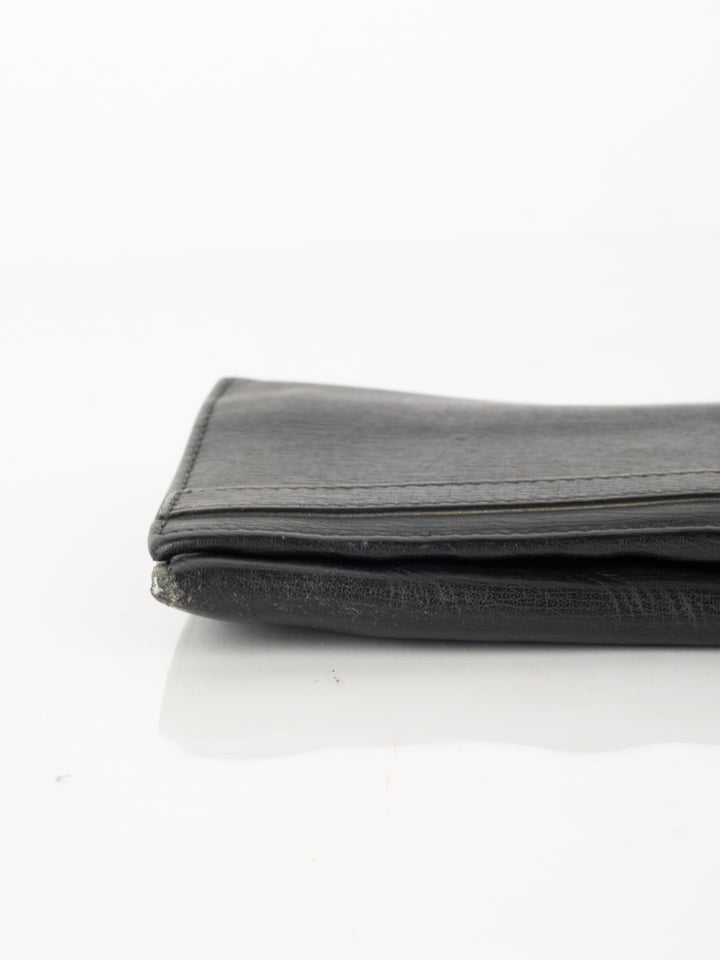 Classic Black Long Wallet