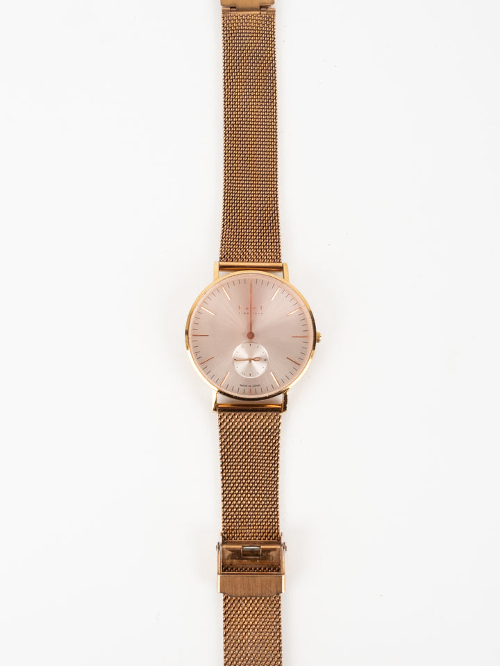 Knot Vintage Rose Gold Watch