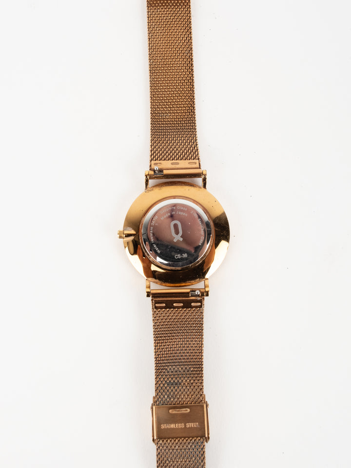 Knot Vintage Rose Gold Watch