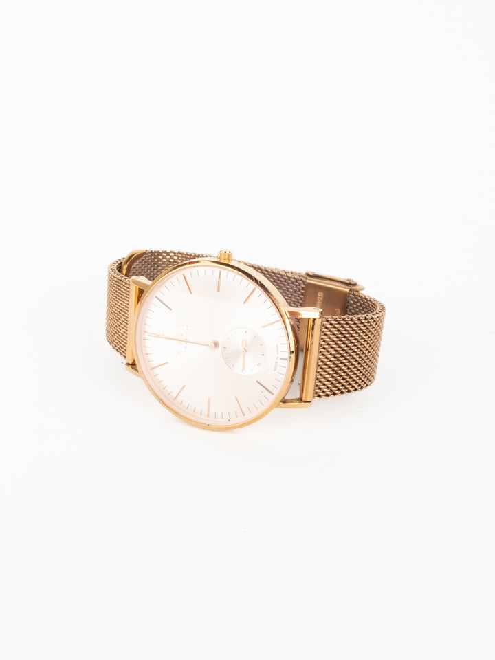 Knot Vintage Rose Gold Watch