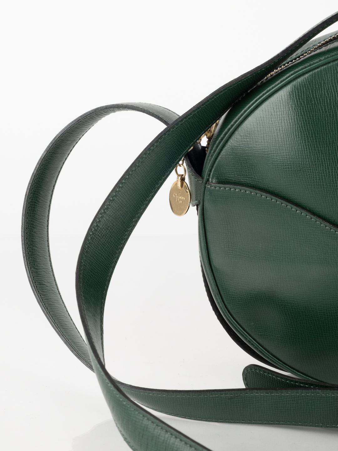 Green Leather Crossbody Bag