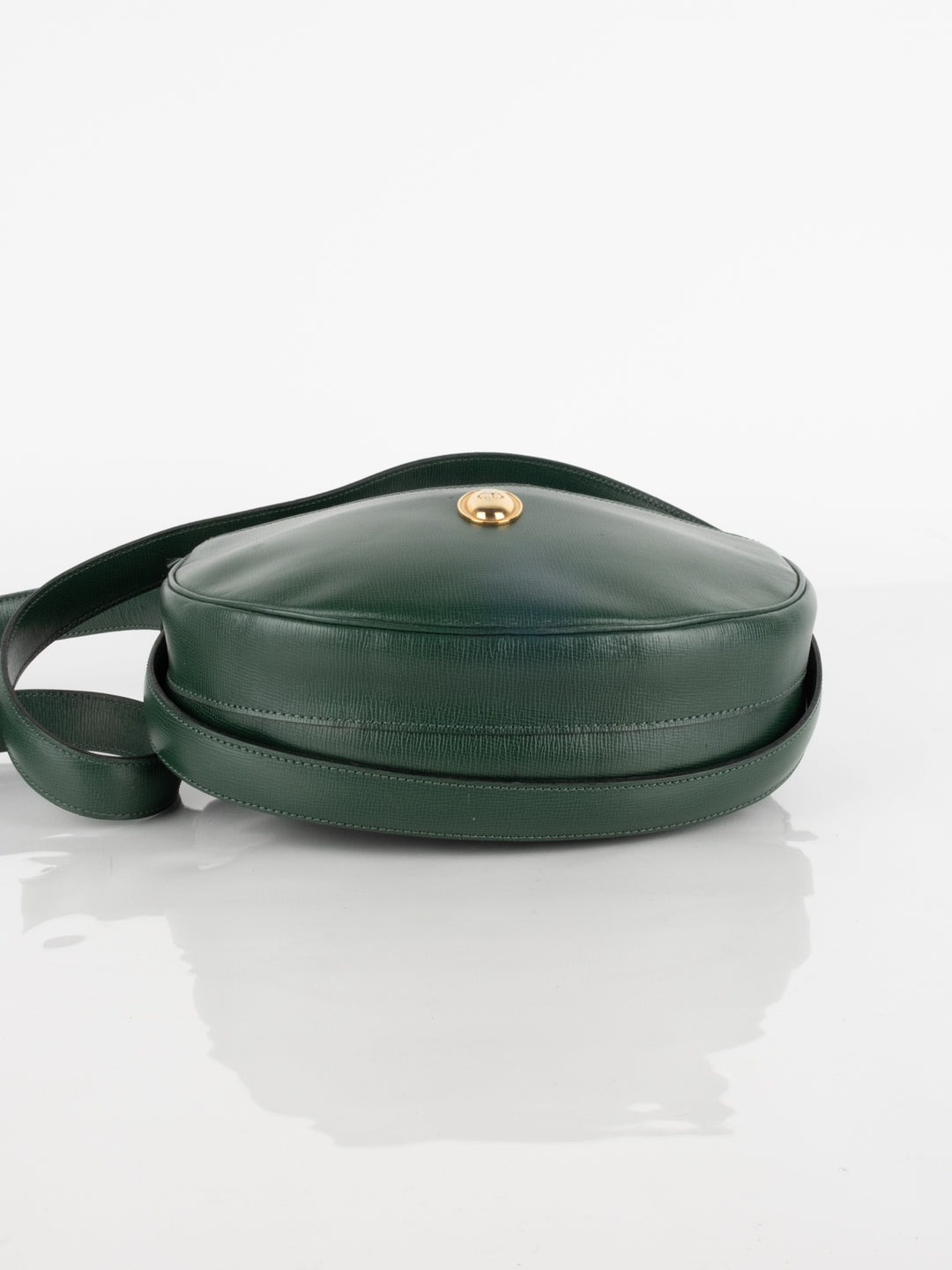 Green Leather Crossbody Bag