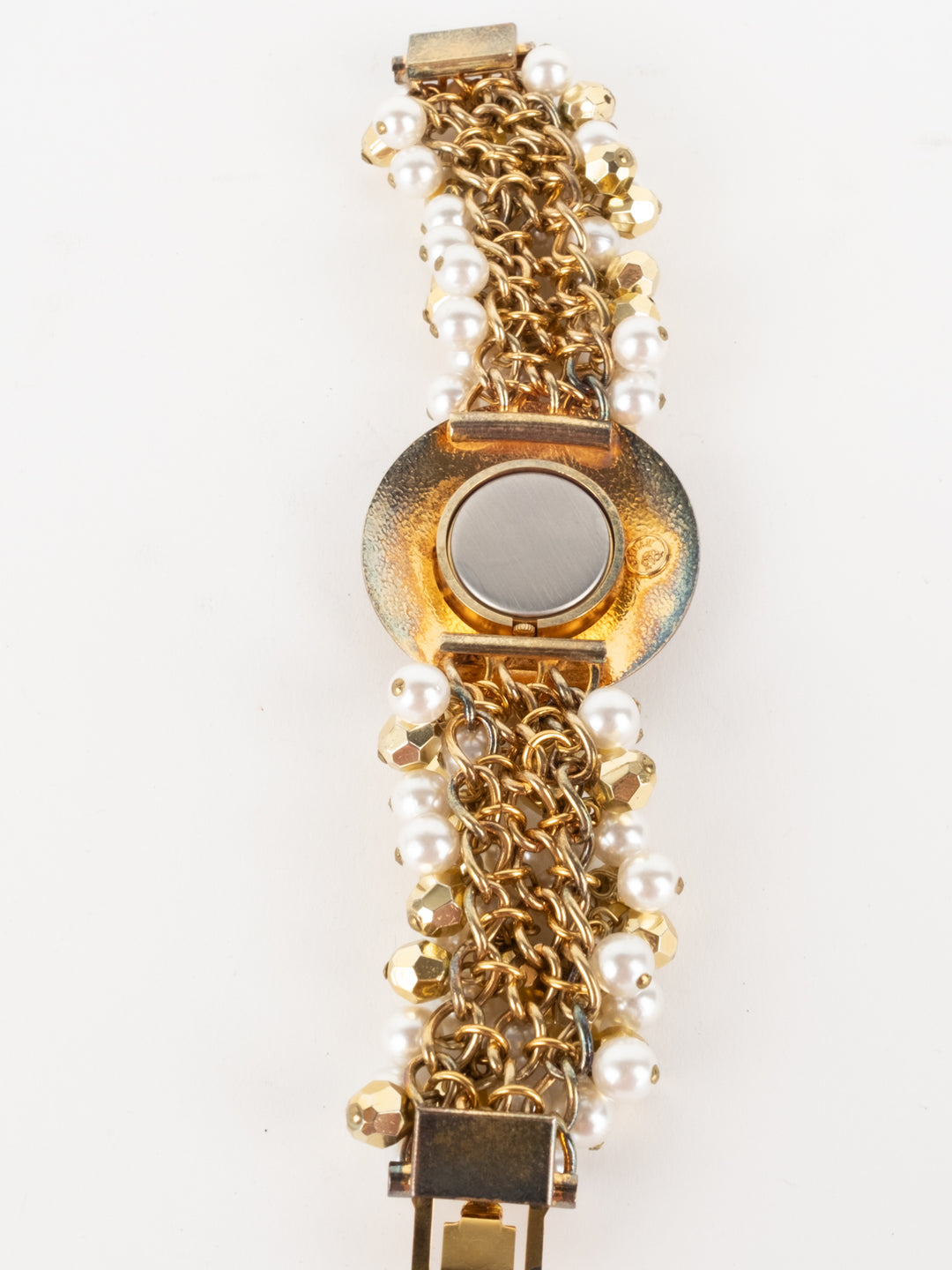 Vintage Pearl - Gold Watch