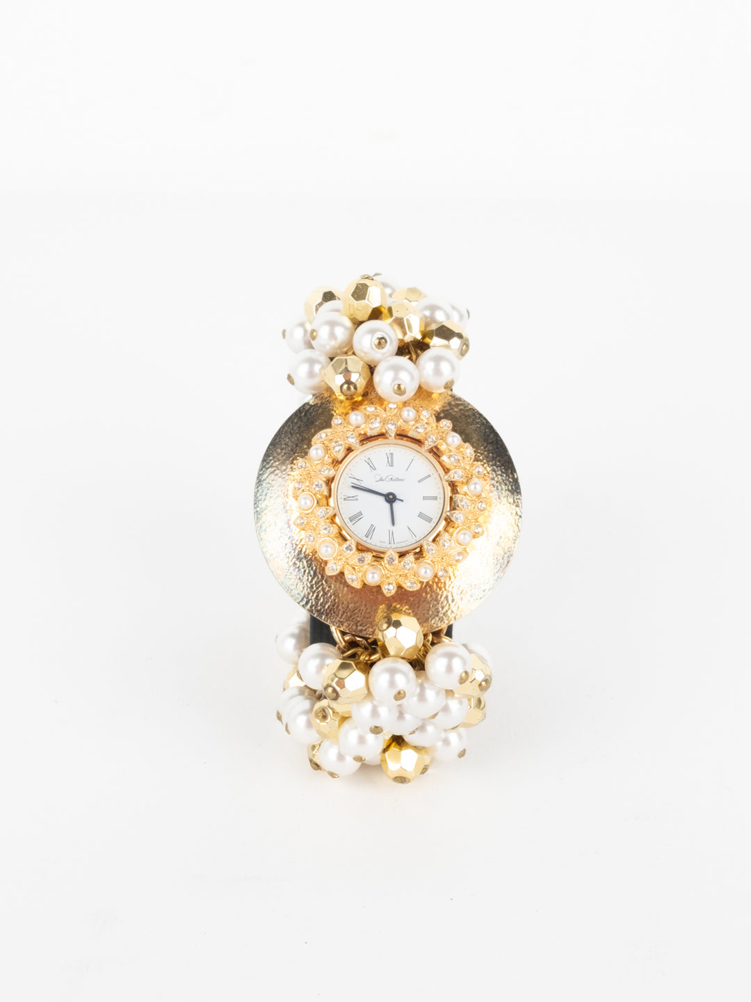 Vintage Pearl - Gold Watch