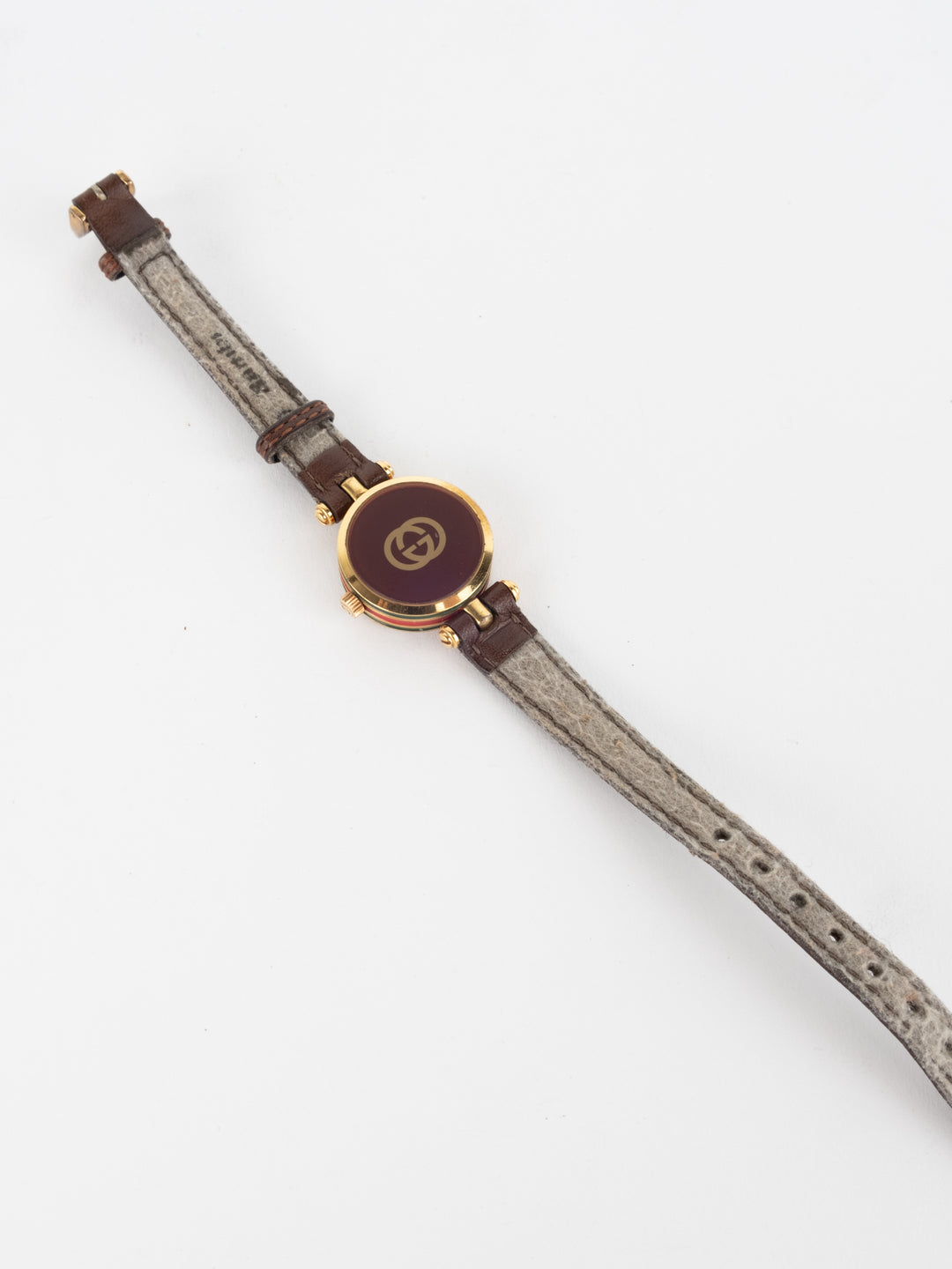 Gucci - Thin Brown Leather Watch