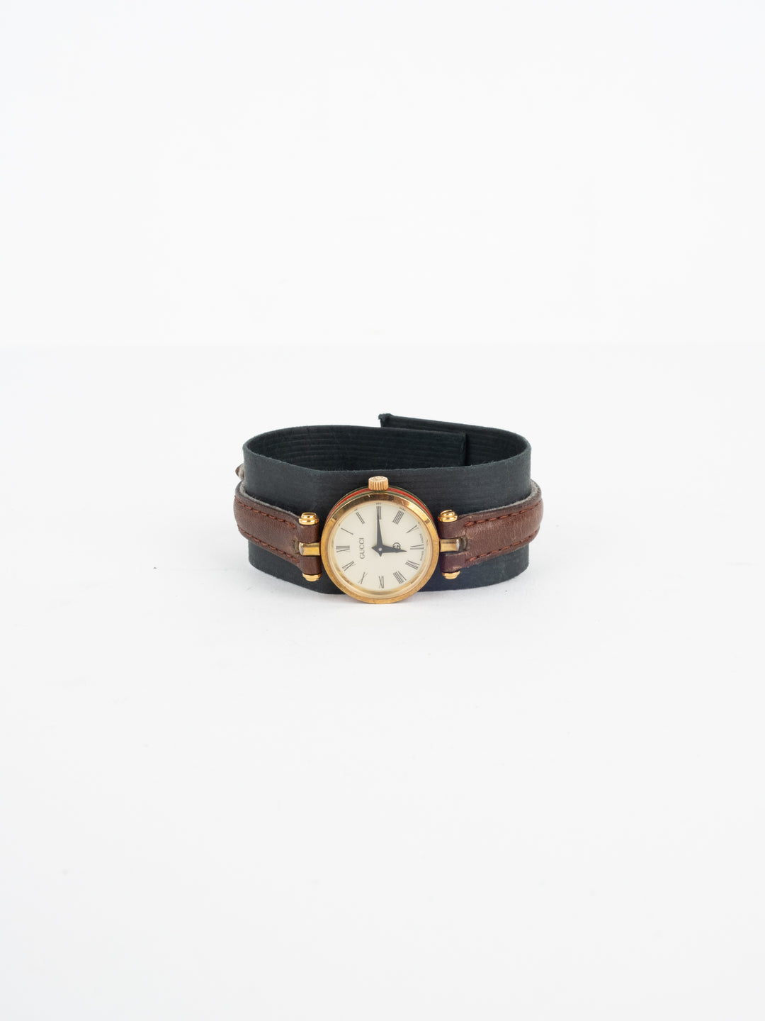 Gucci - Thin Brown Leather Watch