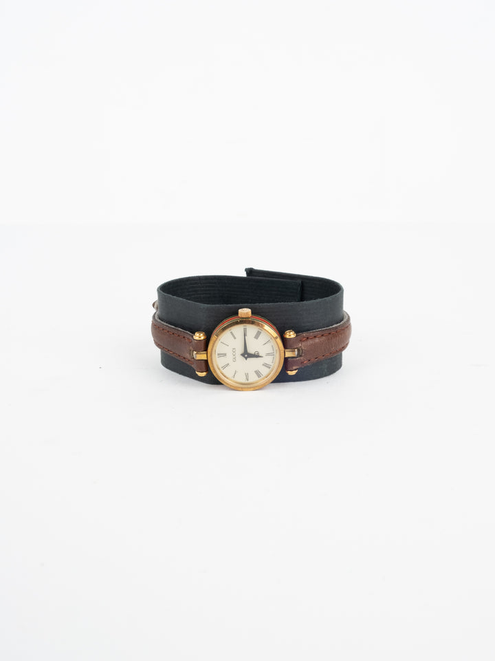 Gucci - Thin Brown Leather Watch