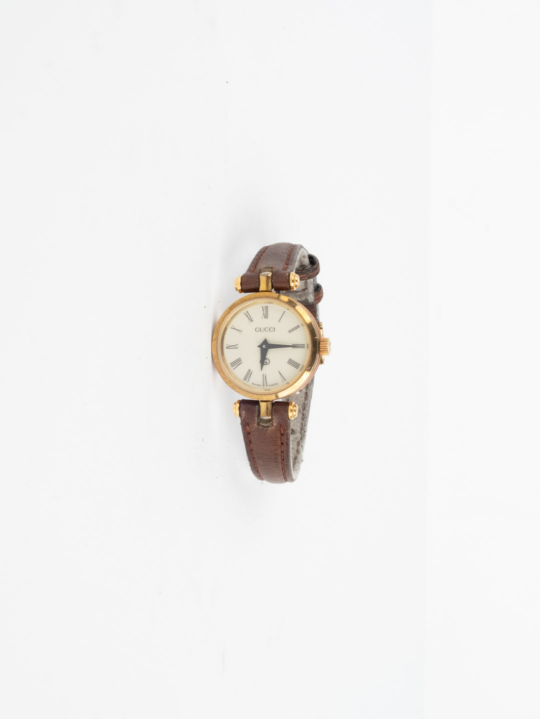 Gucci - Thin Brown Leather Watch