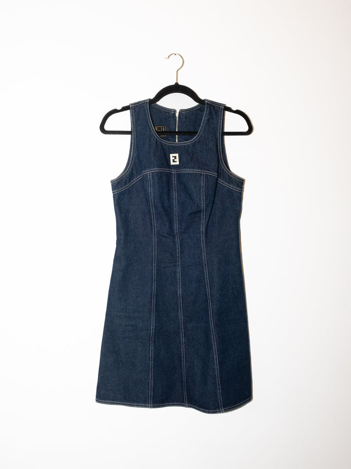 Denim Slim Dress