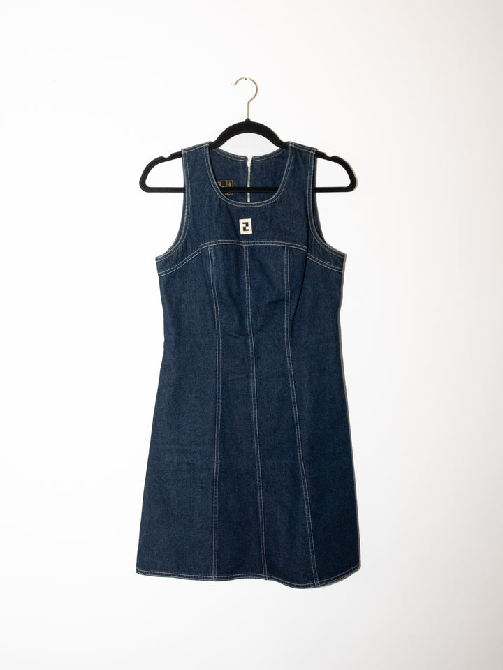 Denim Slim Dress