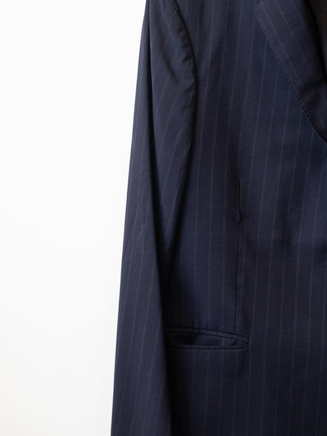 Navy Stripped Suit