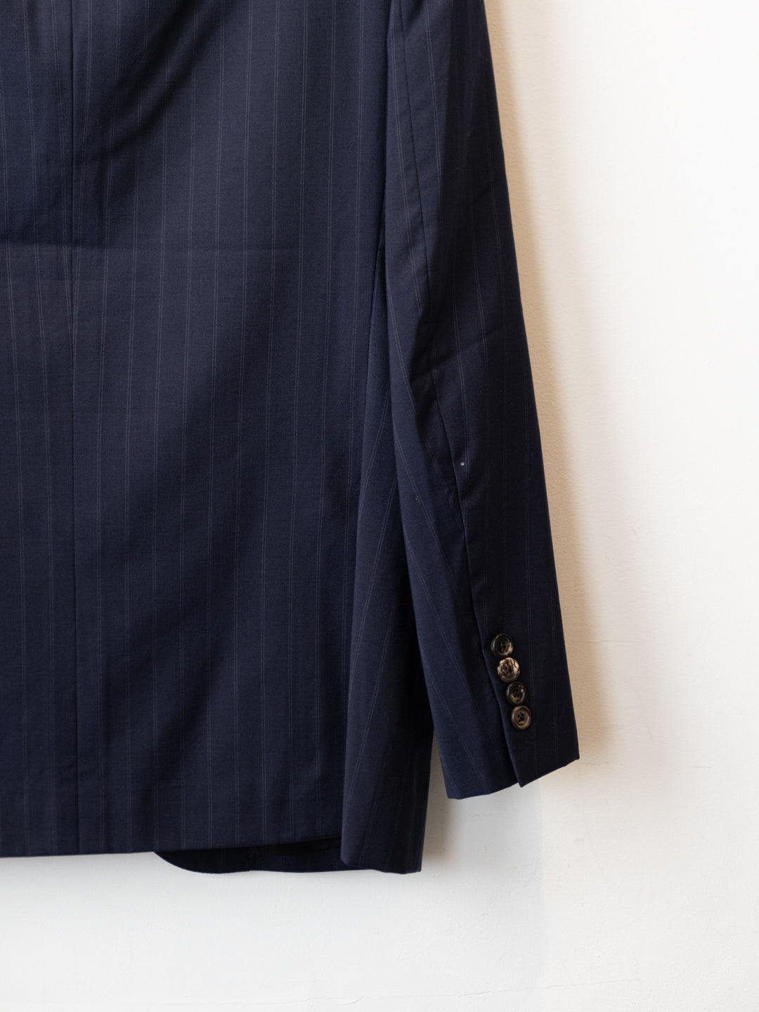 Navy Stripped Suit