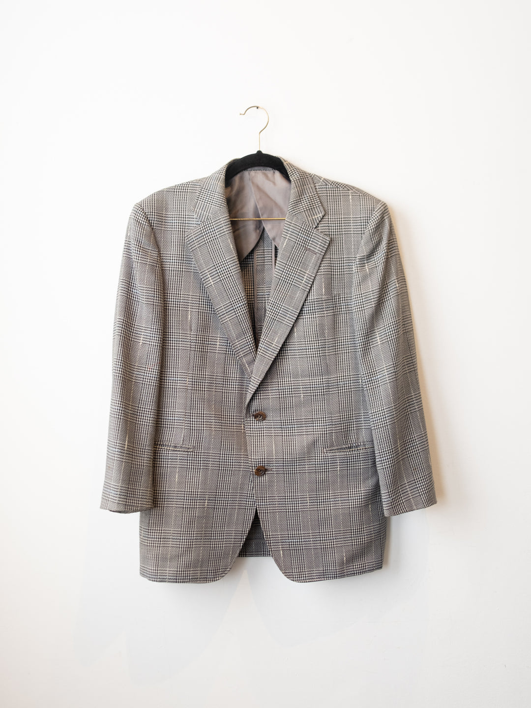 Grey Check Blazer