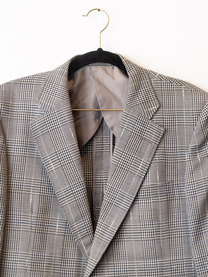 Grey Check Blazer