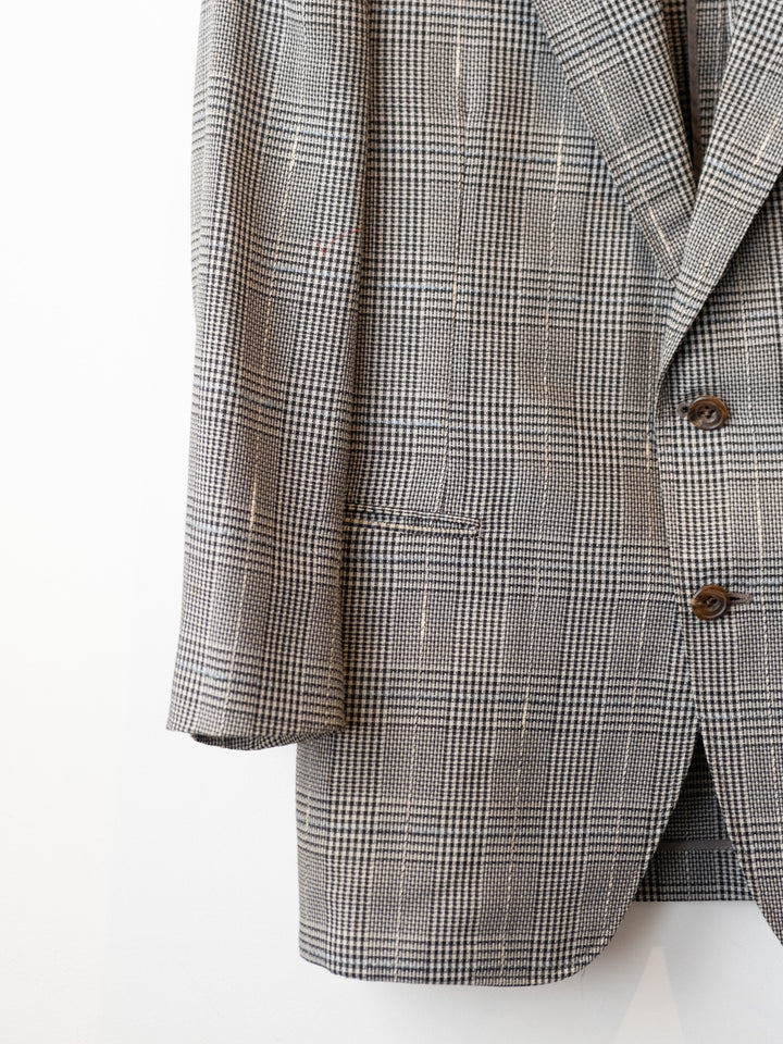 Grey Check Blazer