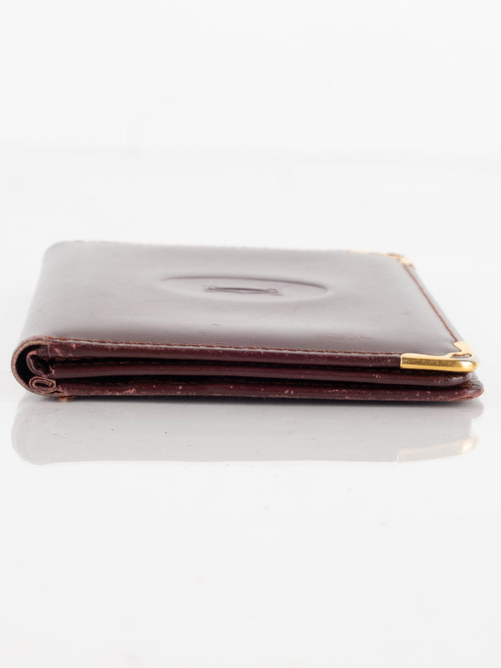 Burgundy Card Holder