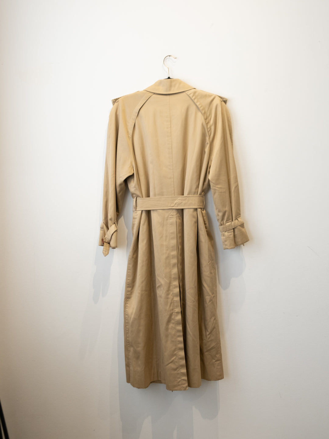 Long Classic Beige Trench