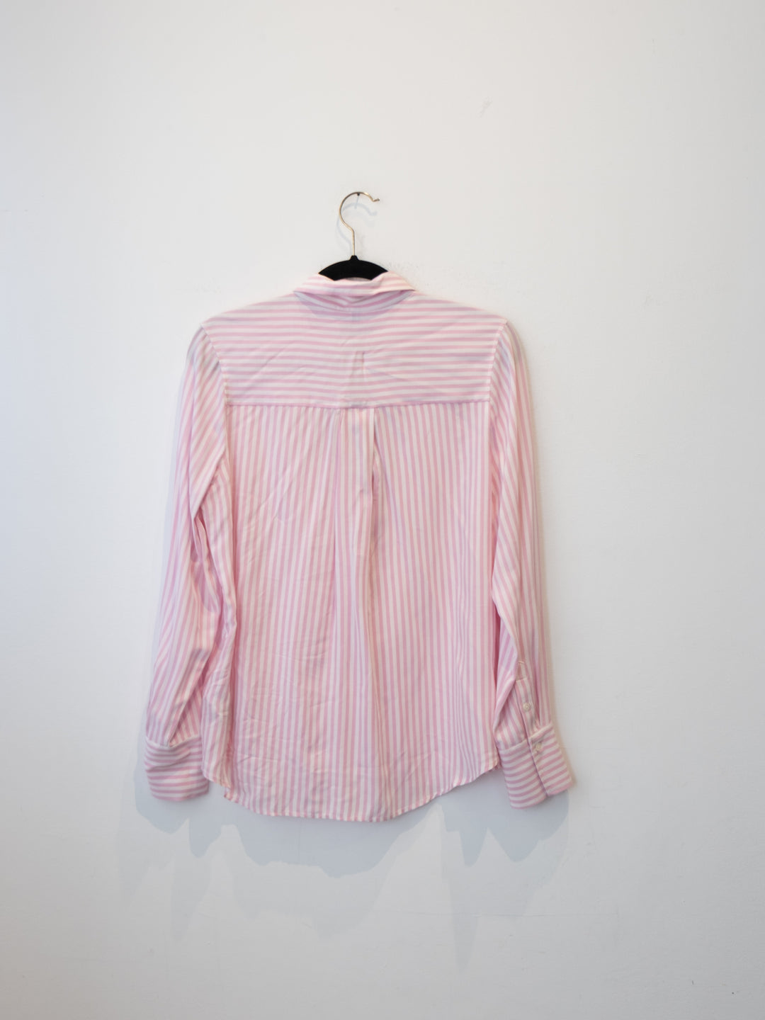 Pink Stripped Buttoned Shirt