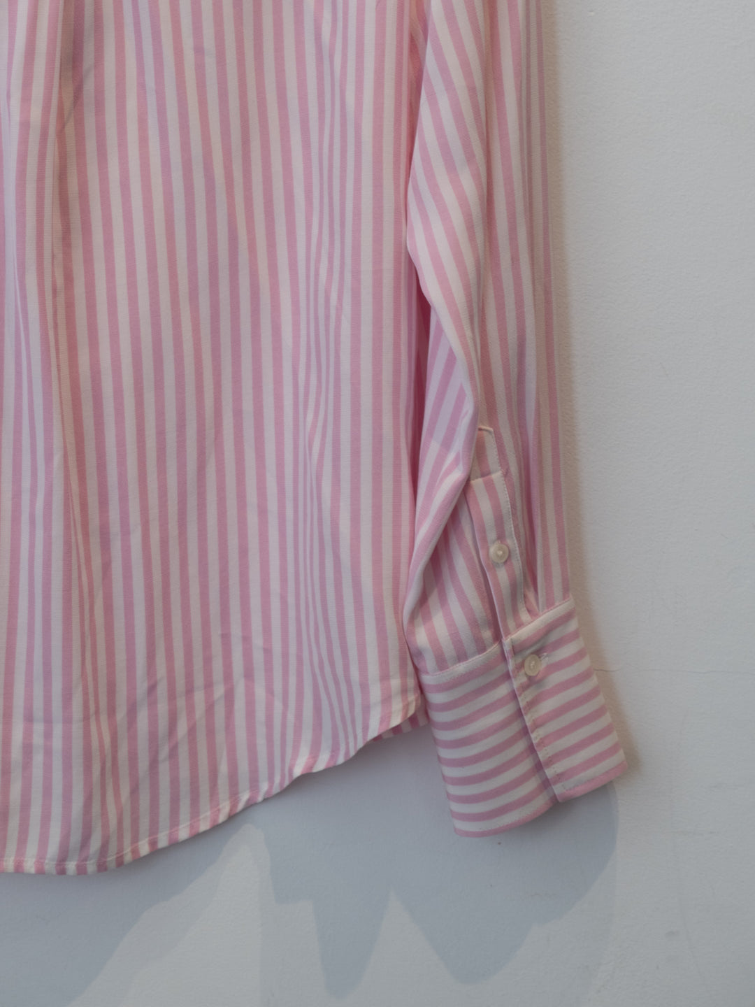 Pink Stripped Buttoned Shirt