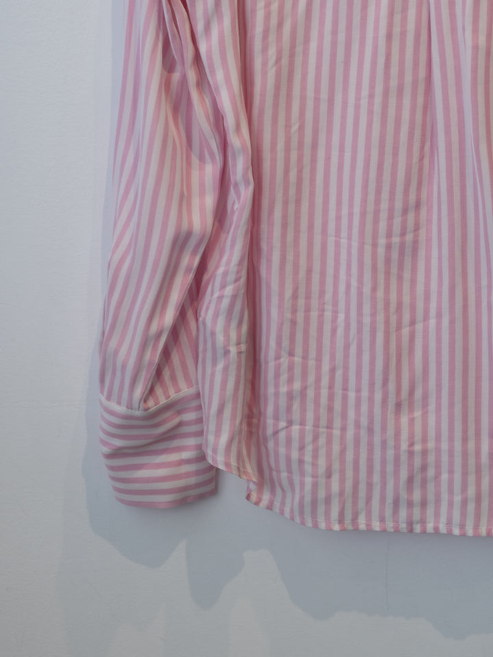 Pink Stripped Buttoned Shirt