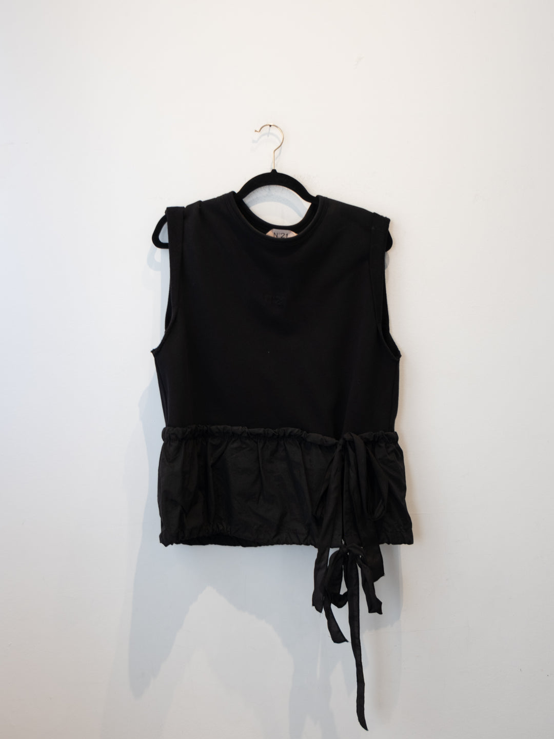 Black Sleeveless Shirt