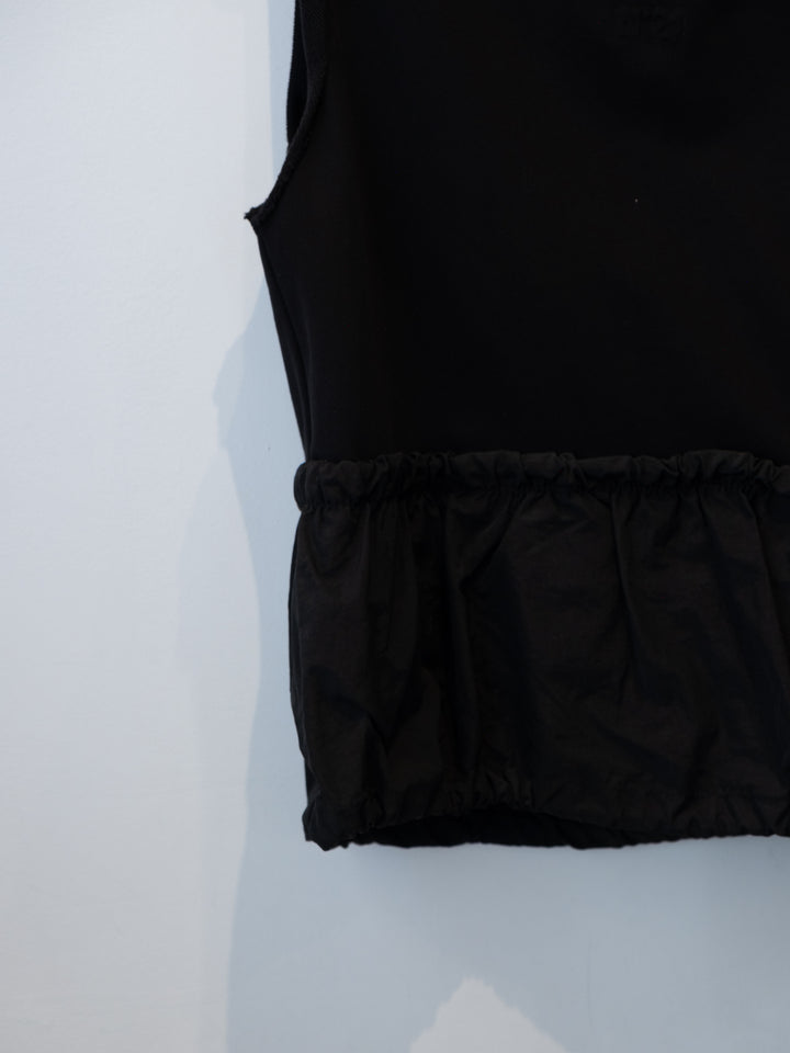 Black Sleeveless Shirt