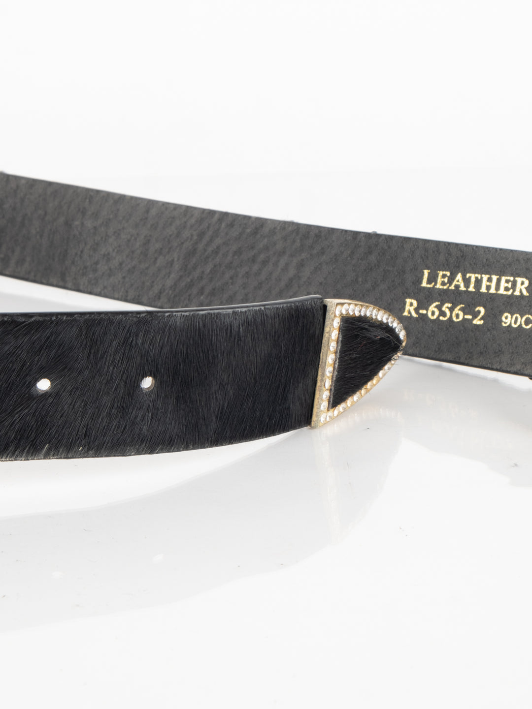 Black Fur Belt