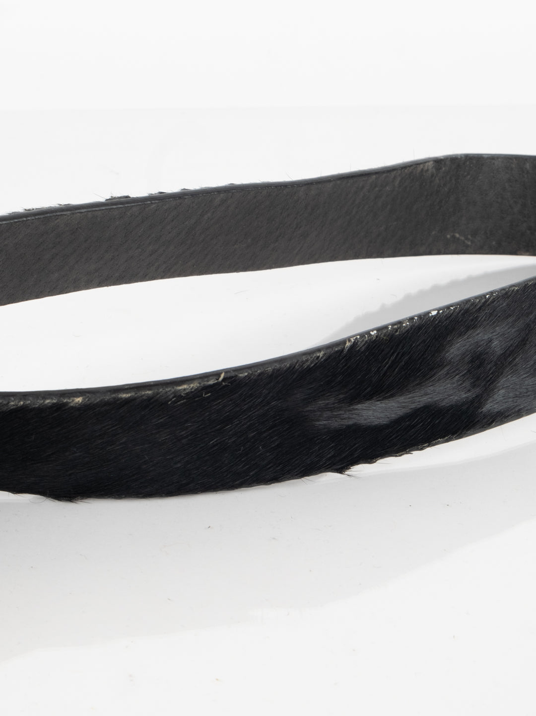 Black Fur Belt