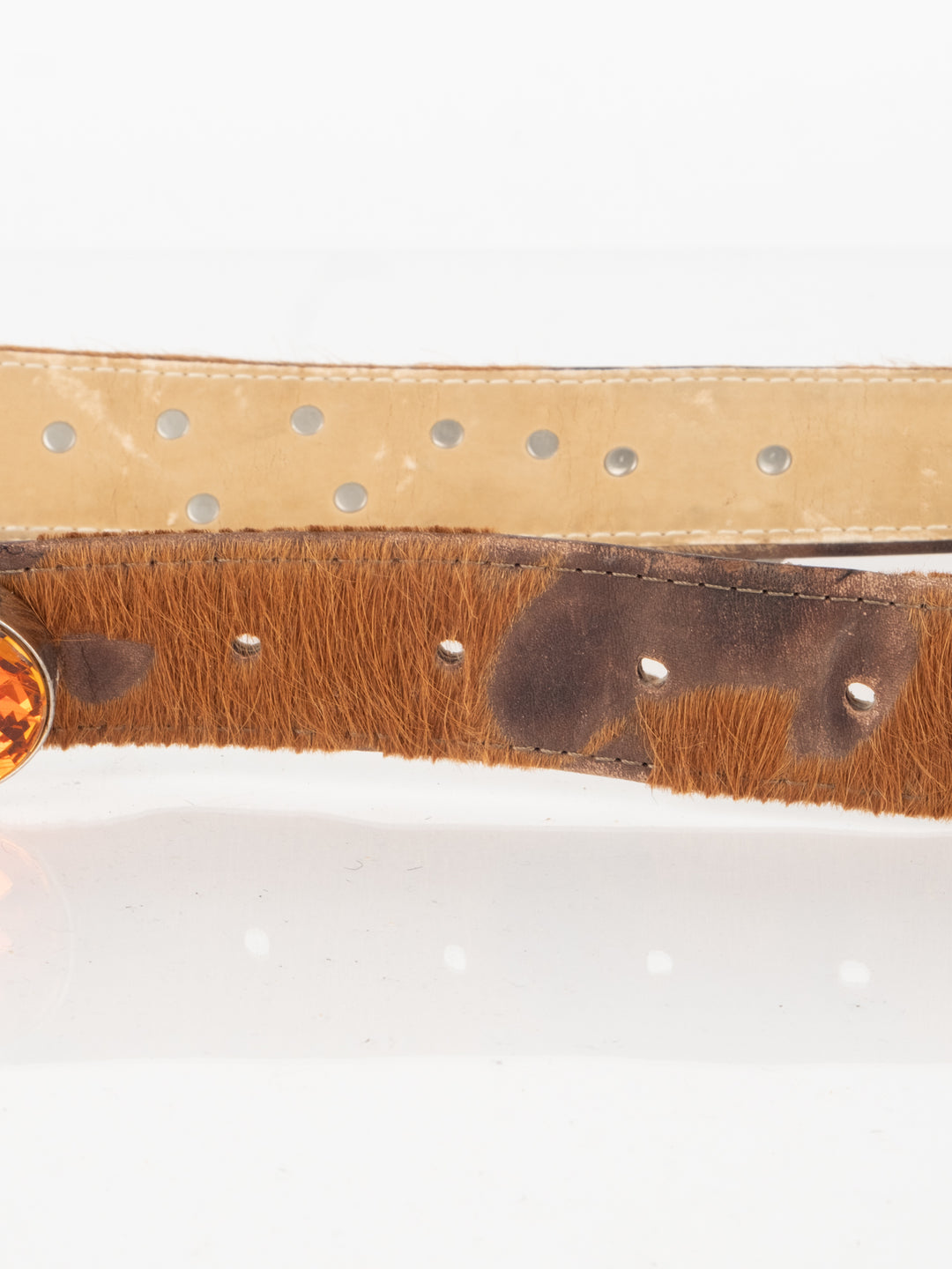 Big Sparkles Leather Belt