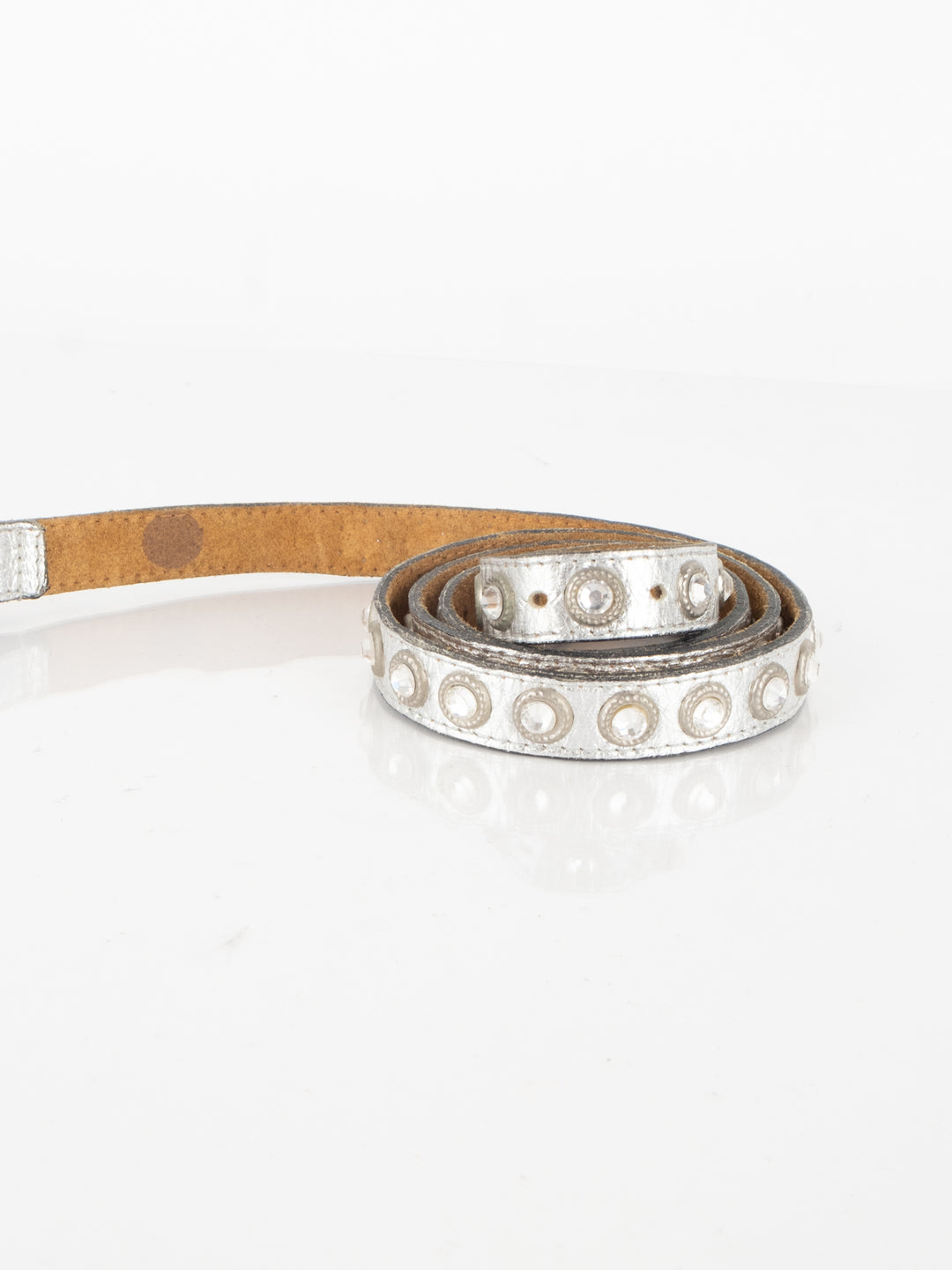 Thin Silver Belt