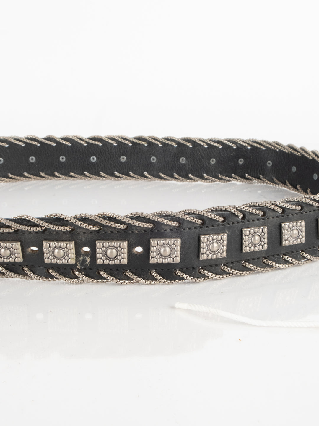 Black Silver Belt