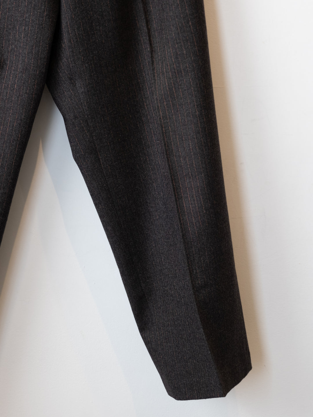 Dark Grey Striped Suit