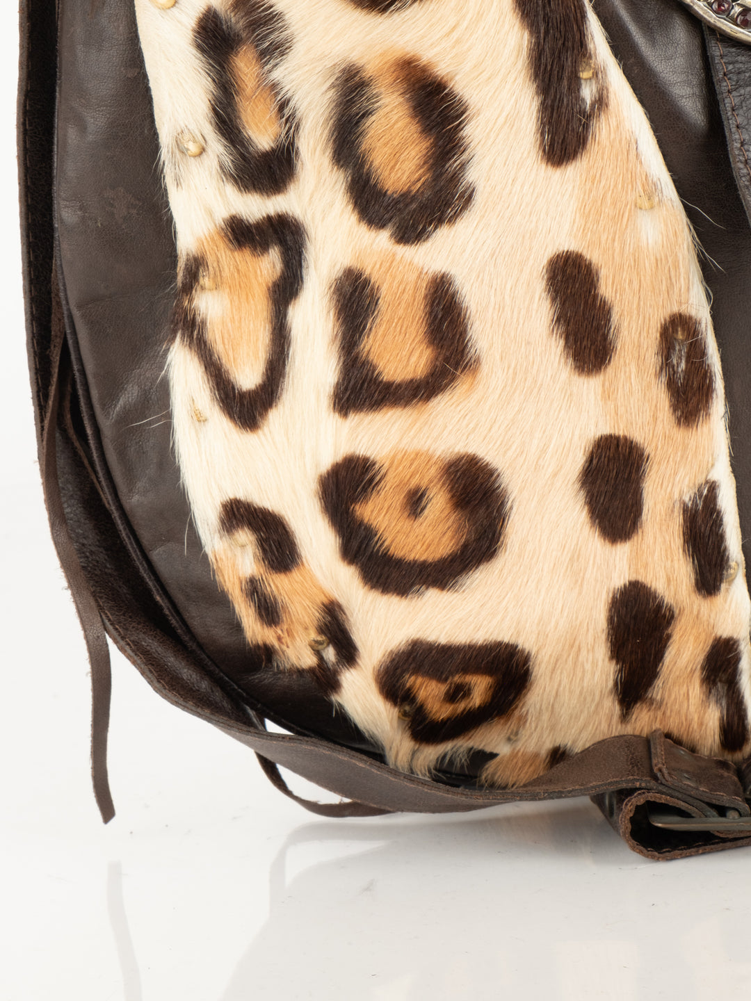 Leather Fur Bag