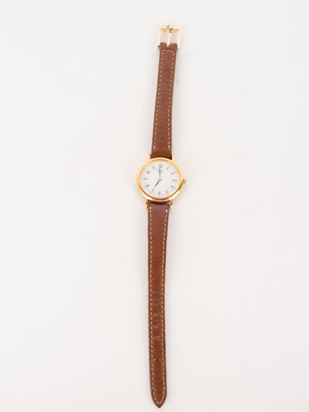 Seiko - 2Y00 Brown Leather Watch