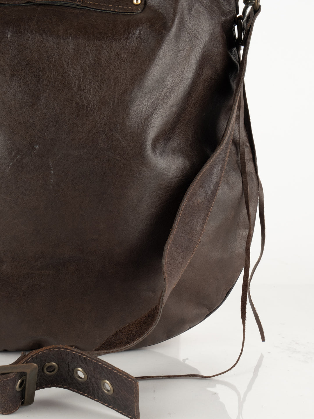 Leather Fur Bag