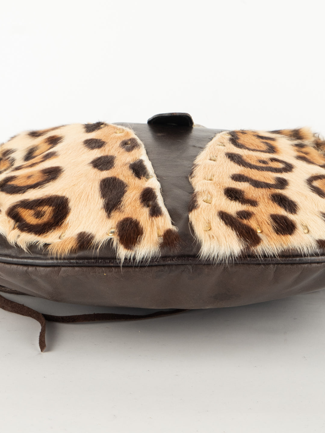 Leather Fur Bag